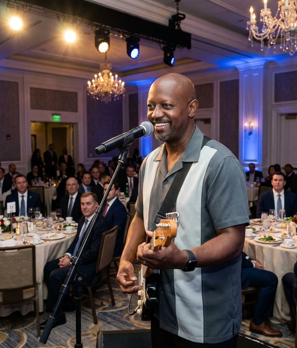 JamaicaBob performing at a corporate event